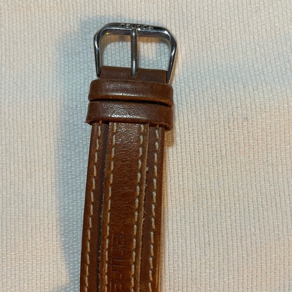 Vintage 90s Nautica Emerald Dial Quartz Diver Watch Used needs battery - Picture 6 of 9